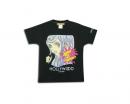 Noa子供服 TEE-SHIRTS-アニメ-BLK-1